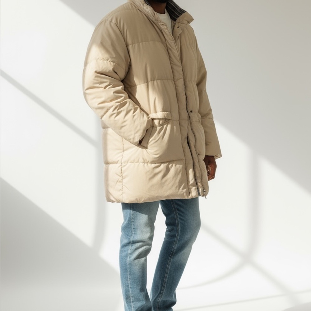 Missoni Beige Puffer Jacket